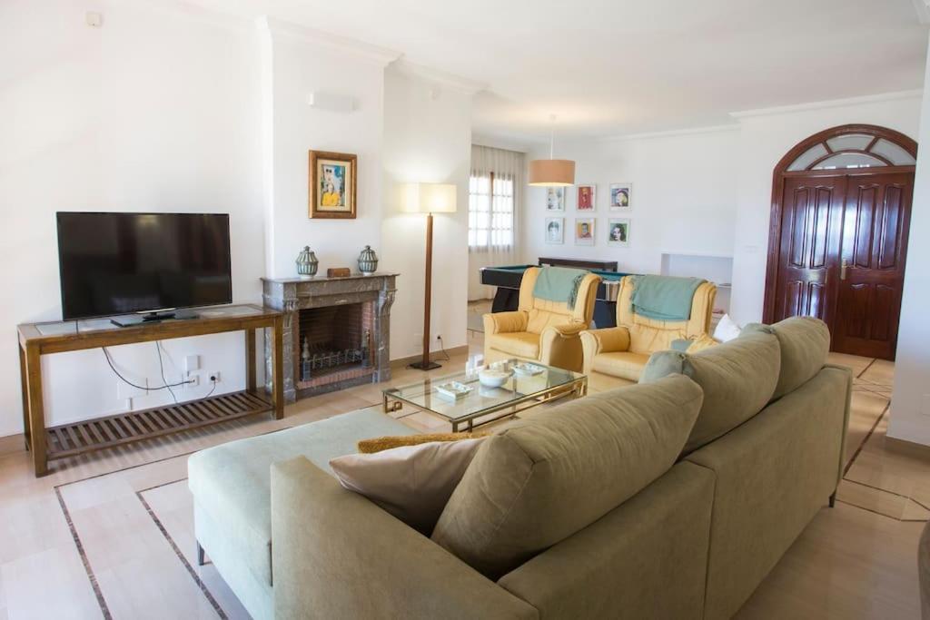 Andalusian Villa On The Sea And The Bay Of Málaga Eksteriør bilde